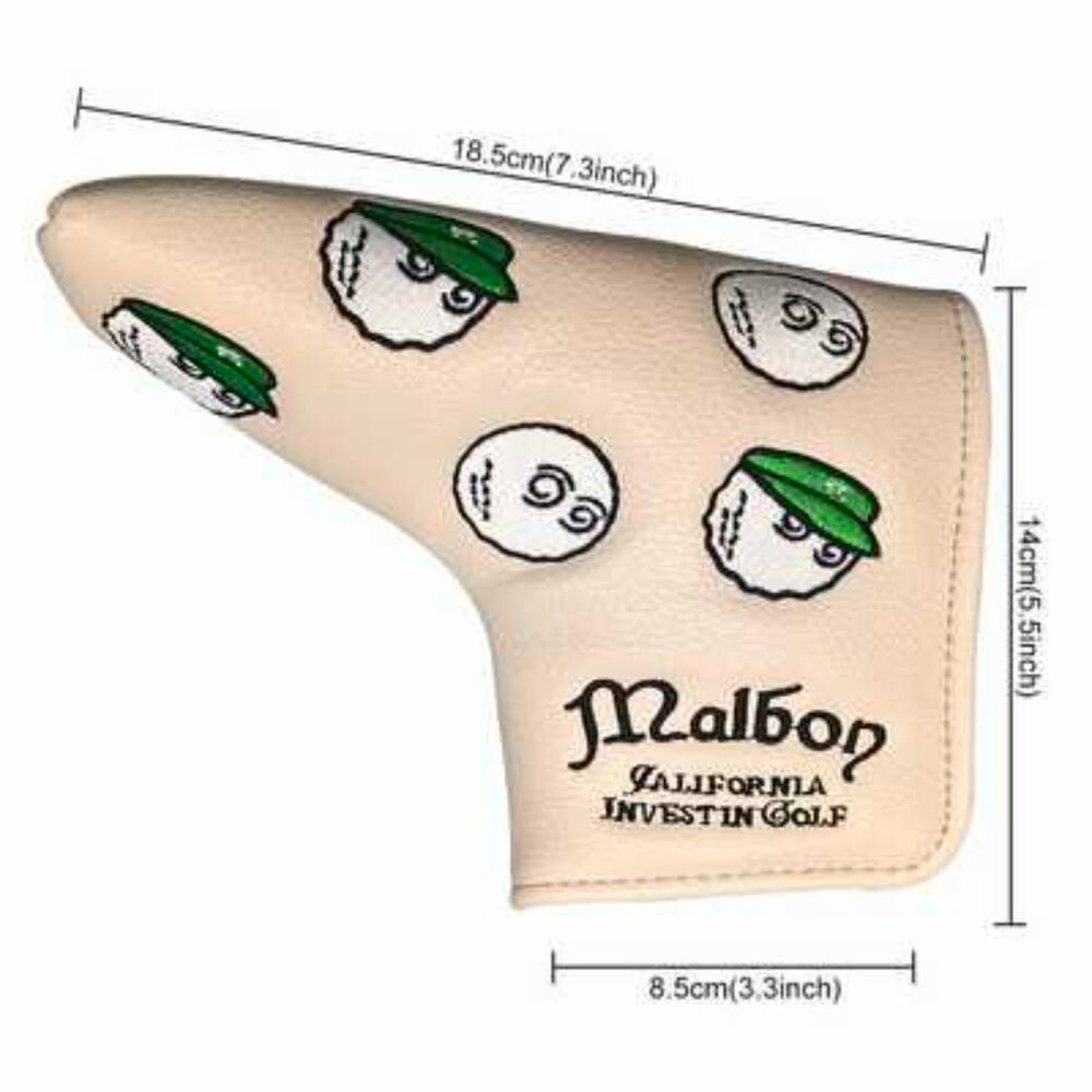 Malbon Golf Protective Covers Wood Club Headcovers Putter Head Sleeves